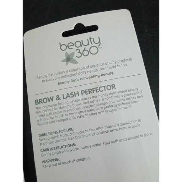 beauty 360 ergo tweezers and brow brush & lash comb perfector set - Picture 4 of 6
